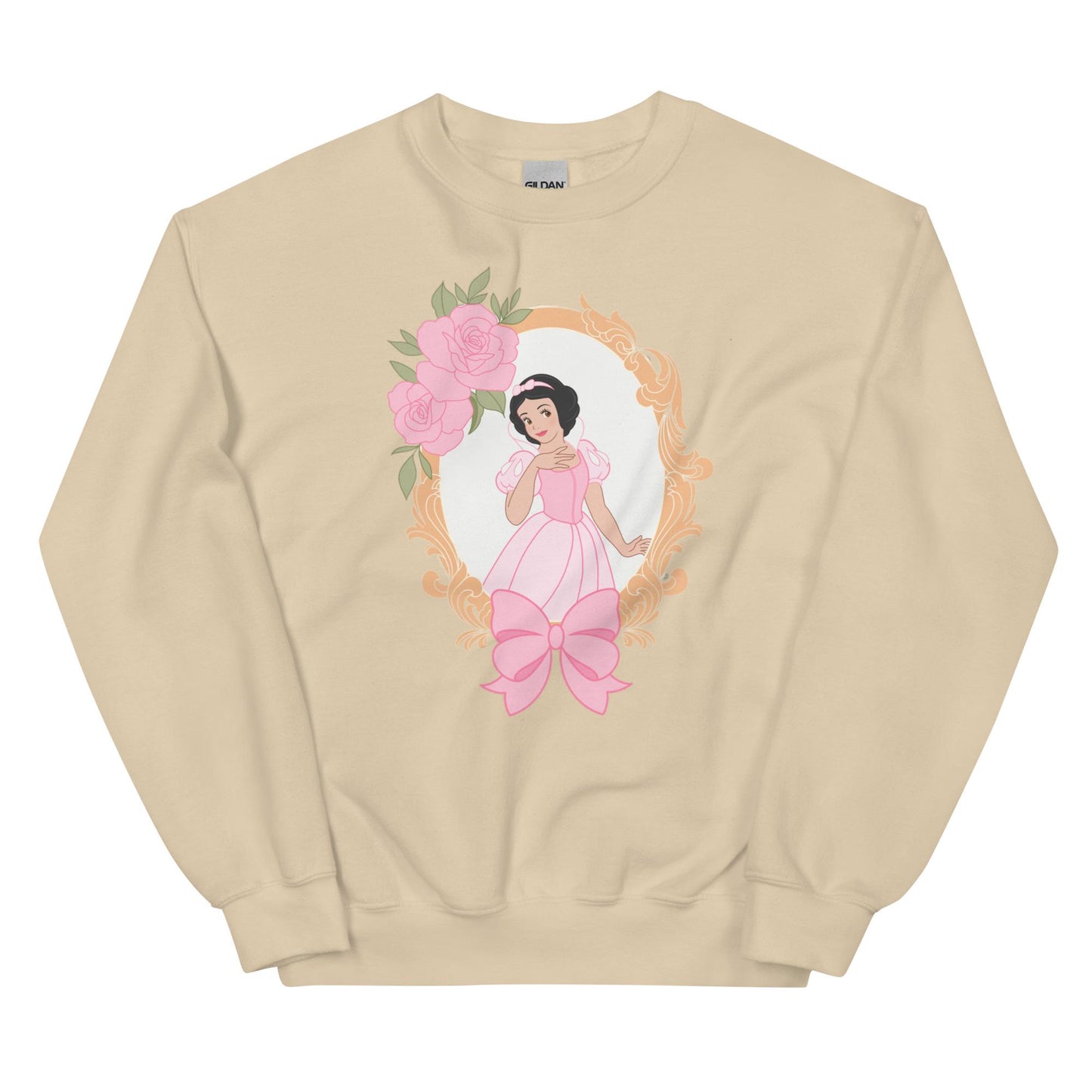 Coquette Disney Princess Snow White Sweatshirt, Princess Sweater, Fairy Tale Jumper, Magical Pullover, Fantasy Top