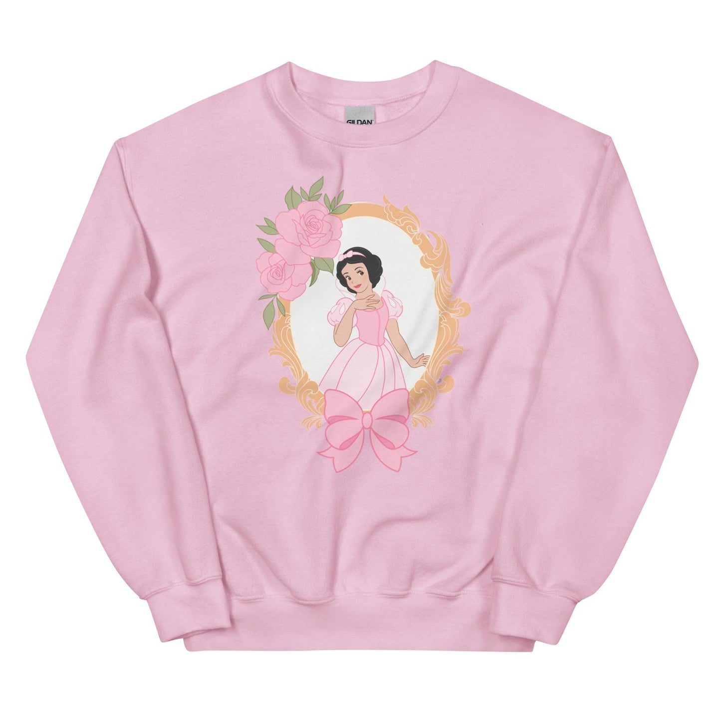 Coquette Disney Princess Snow White Sweatshirt, Princess Sweater, Fairy Tale Jumper, Magical Pullover, Fantasy Top