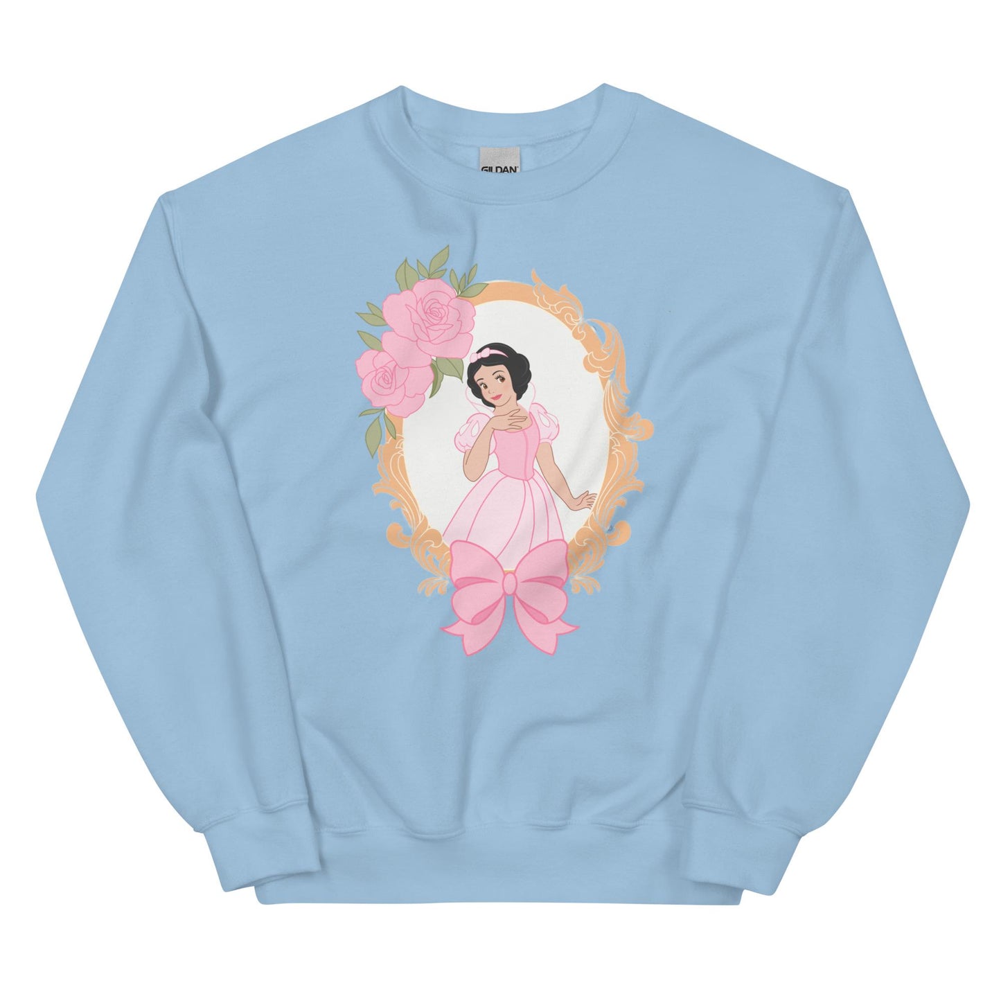 Coquette Disney Princess Snow White Sweatshirt, Princess Sweater, Fairy Tale Jumper, Magical Pullover, Fantasy Top
